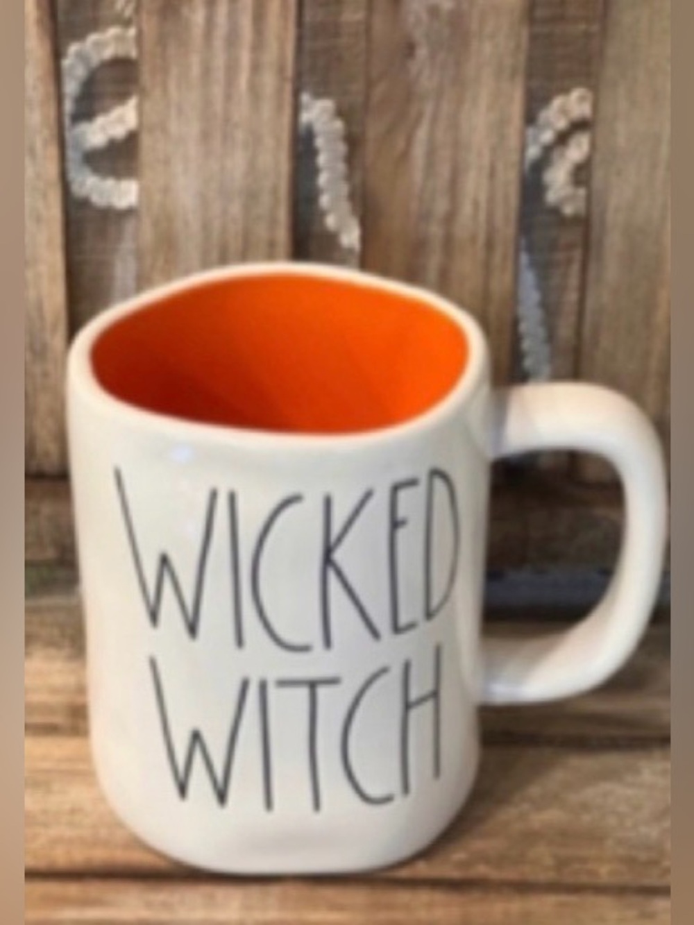 NEW Rae Dunn Wicked Witch Halloween Mug